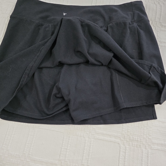 Old Navy Active Skort Size XL Women's Black Skirt With Shorts High Rise Go-dry - Picture 9 of 10